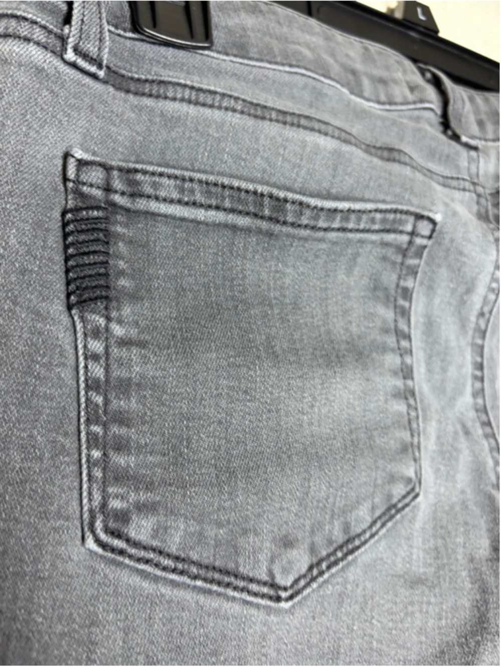 PAIGE Skyline Ankle Peg Jeans Gray Wash Size 29 - Picture 4 of 9
